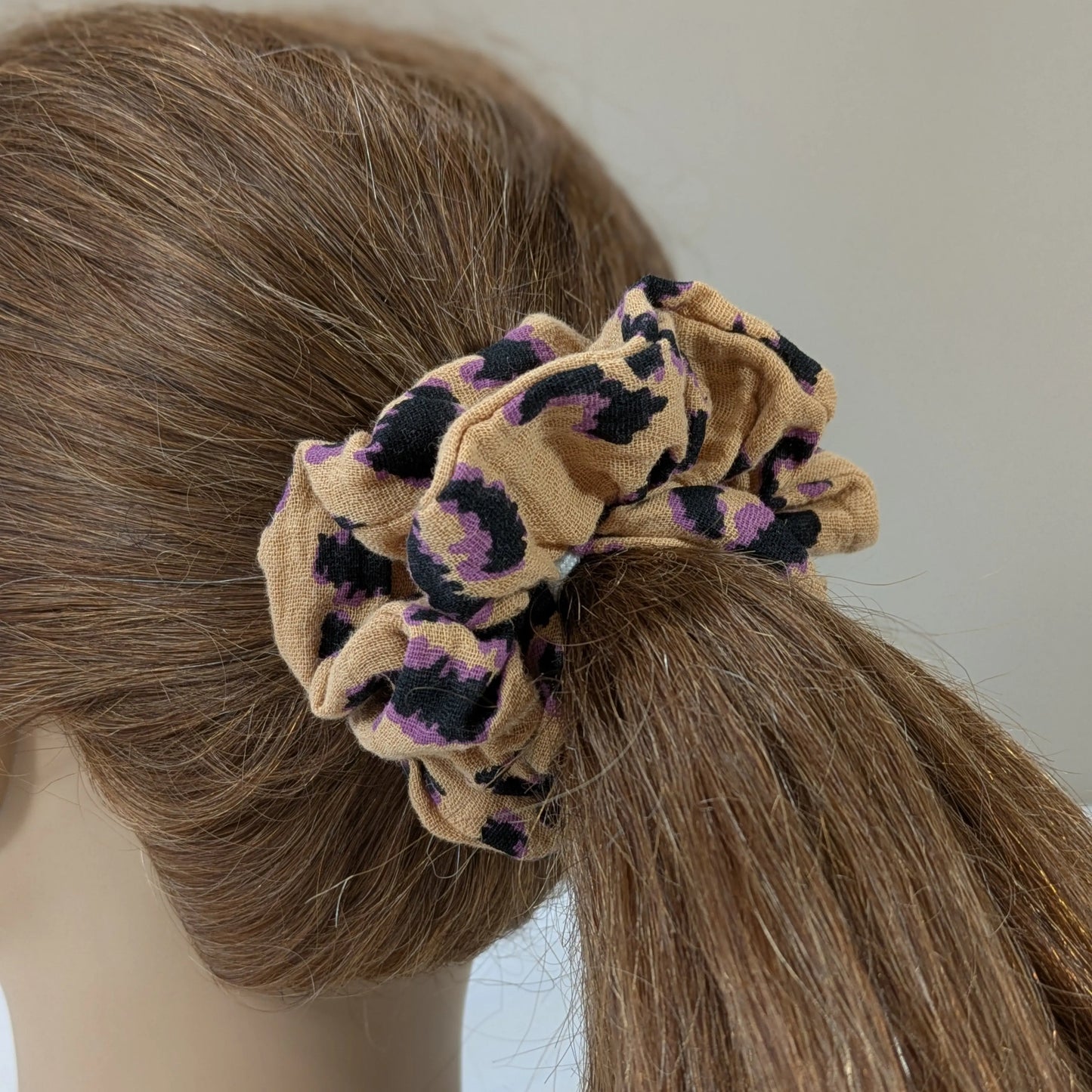 Chouchou en double gaze de coton Po'fil