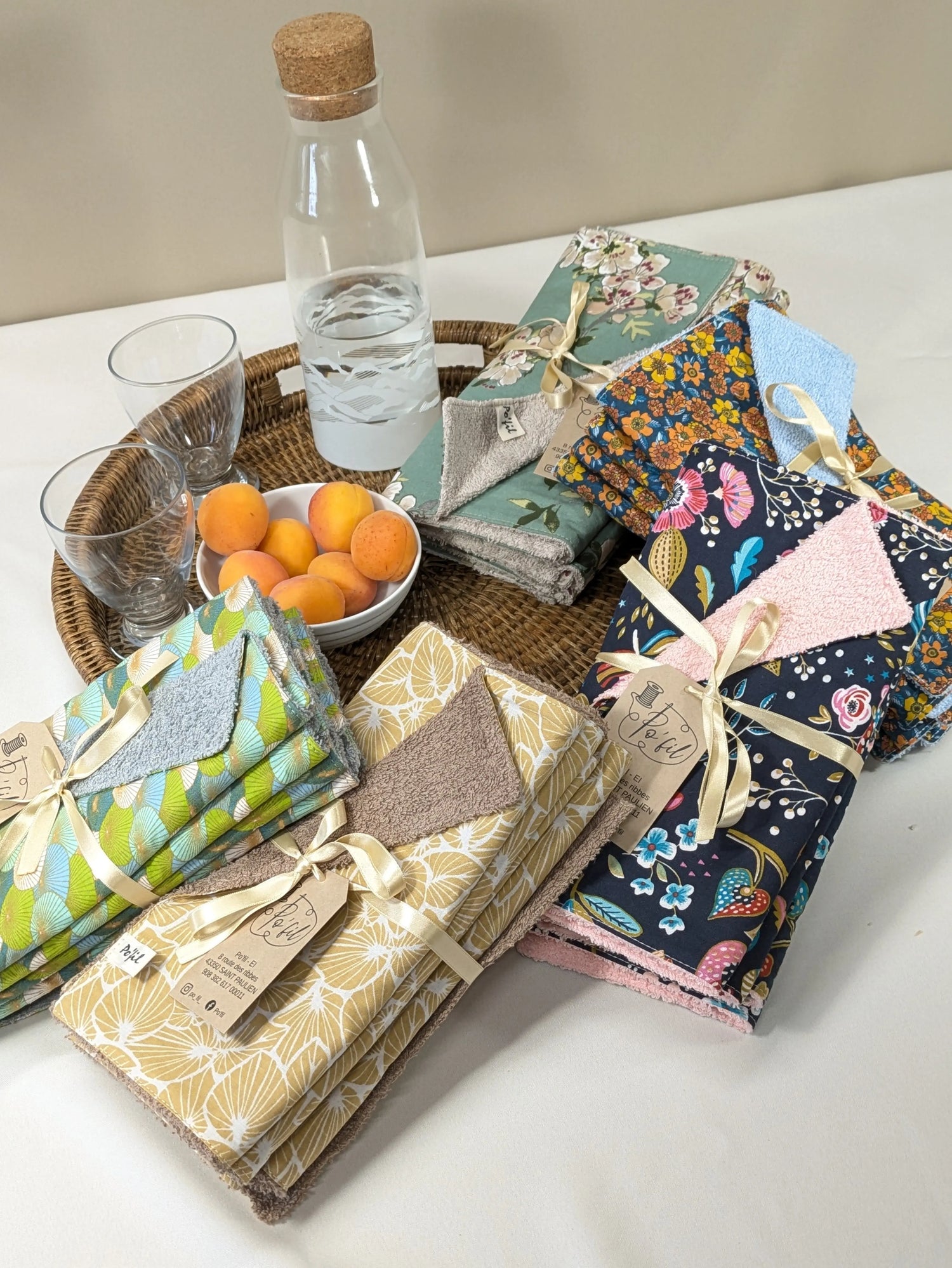 Essuie-tout-lavables Po'fil