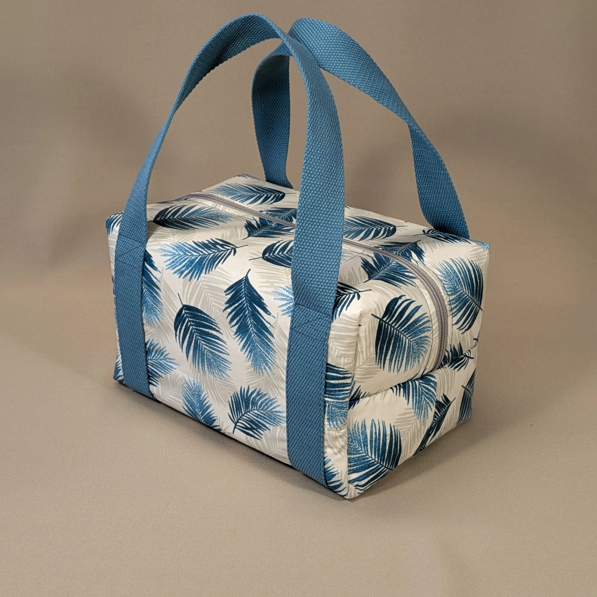 Lunch bag isotherme, tissu nasseau canard Po'fil