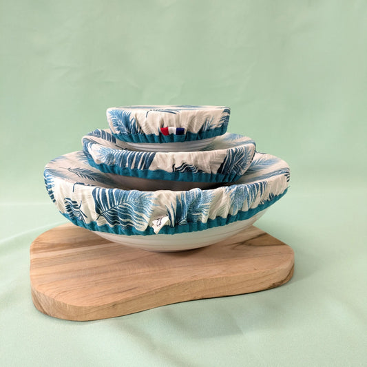 Charlotte à saladier, tissu Nasseau canard Po'fil