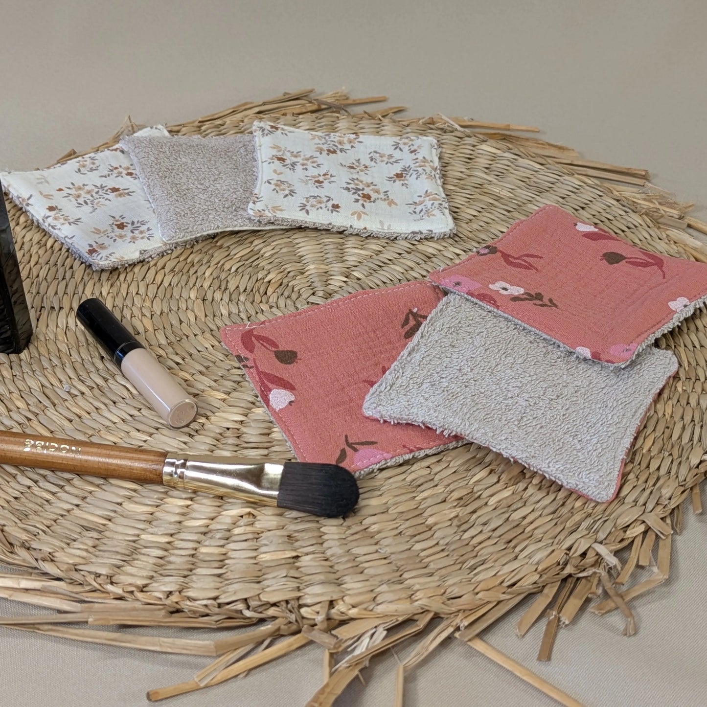 Lot de 6 lingettes dépareillées Po'fil