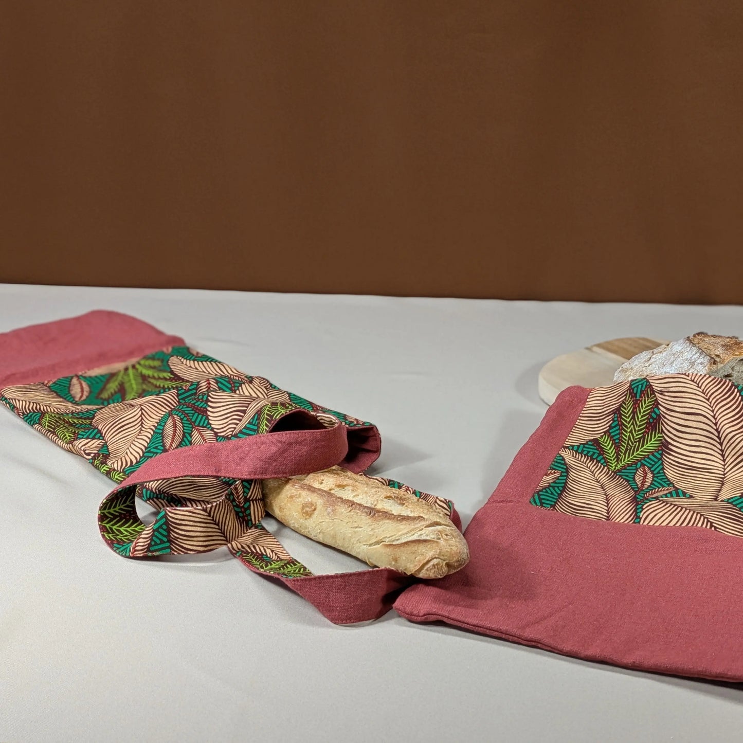 Sac à pain "format baguette", Tissu Sintra Po'fil