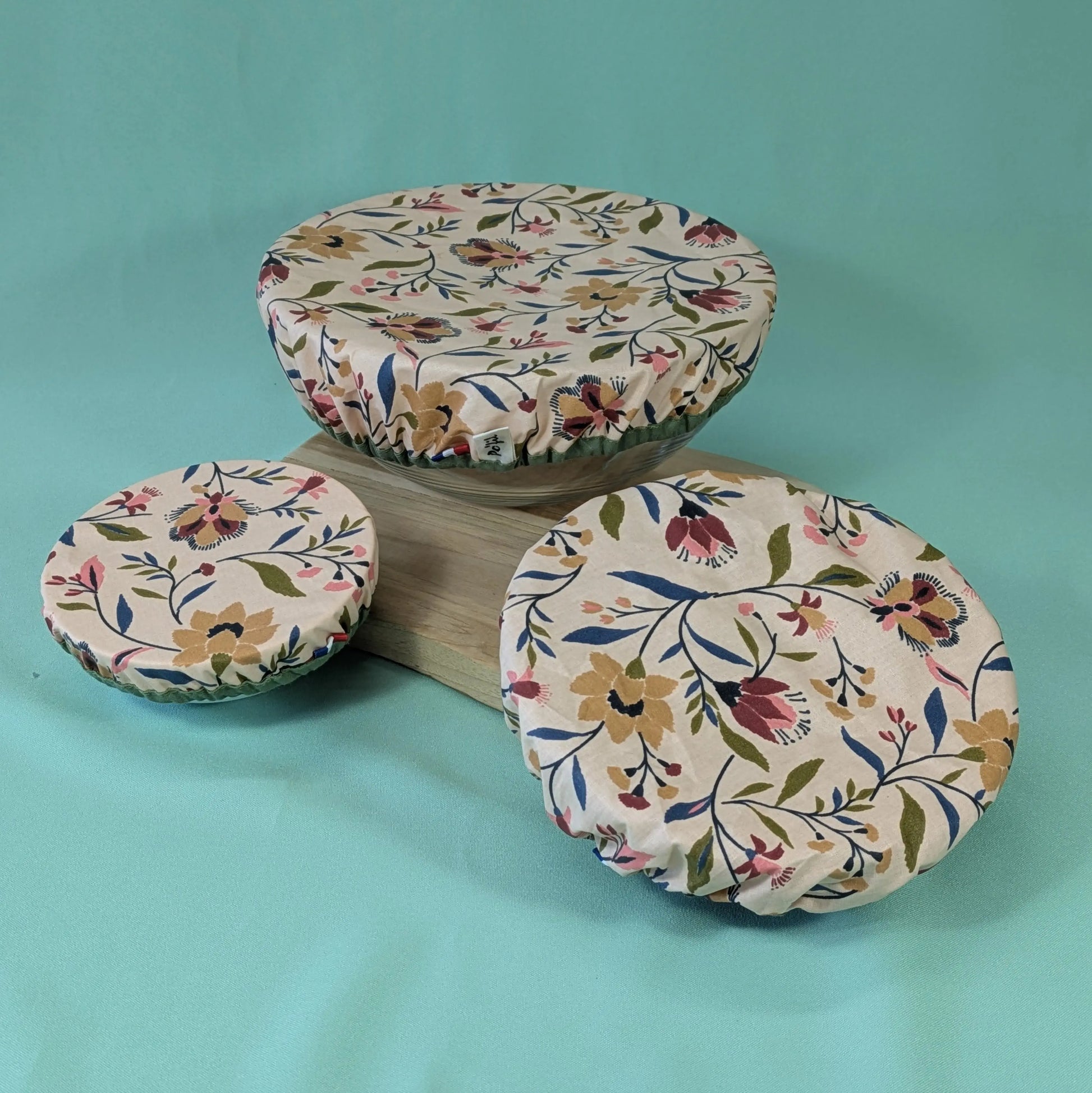 Charlotte à saladier, tissu Evelyne Po'fil