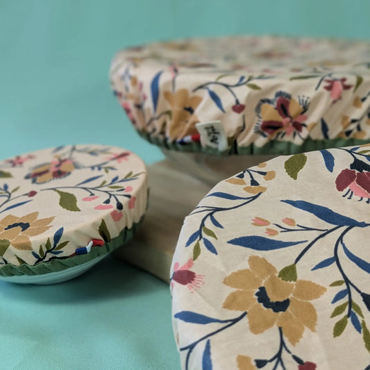 Charlotte à saladier, tissu Evelyne Po'fil