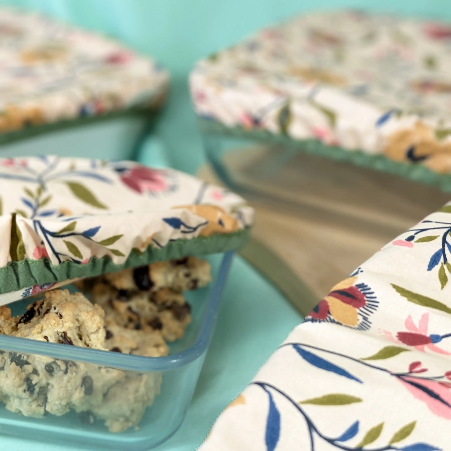 Couvre plat, tissu Evelyne Po'fil