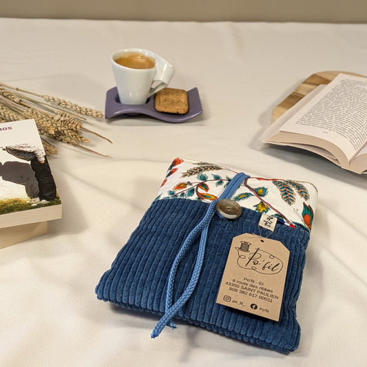 Pochette à livre molletonnée pour protéger votre livre de poche dans votre sac
