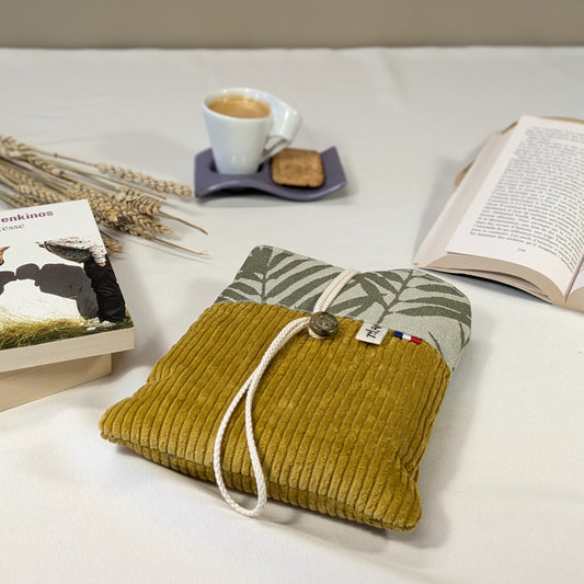 Pochette à livre molletonnée, pour protéger votre livre de poche dans votre sac